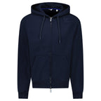Burberry Embroidery Relaxed Fit Horseferry Logo Jacket Navy