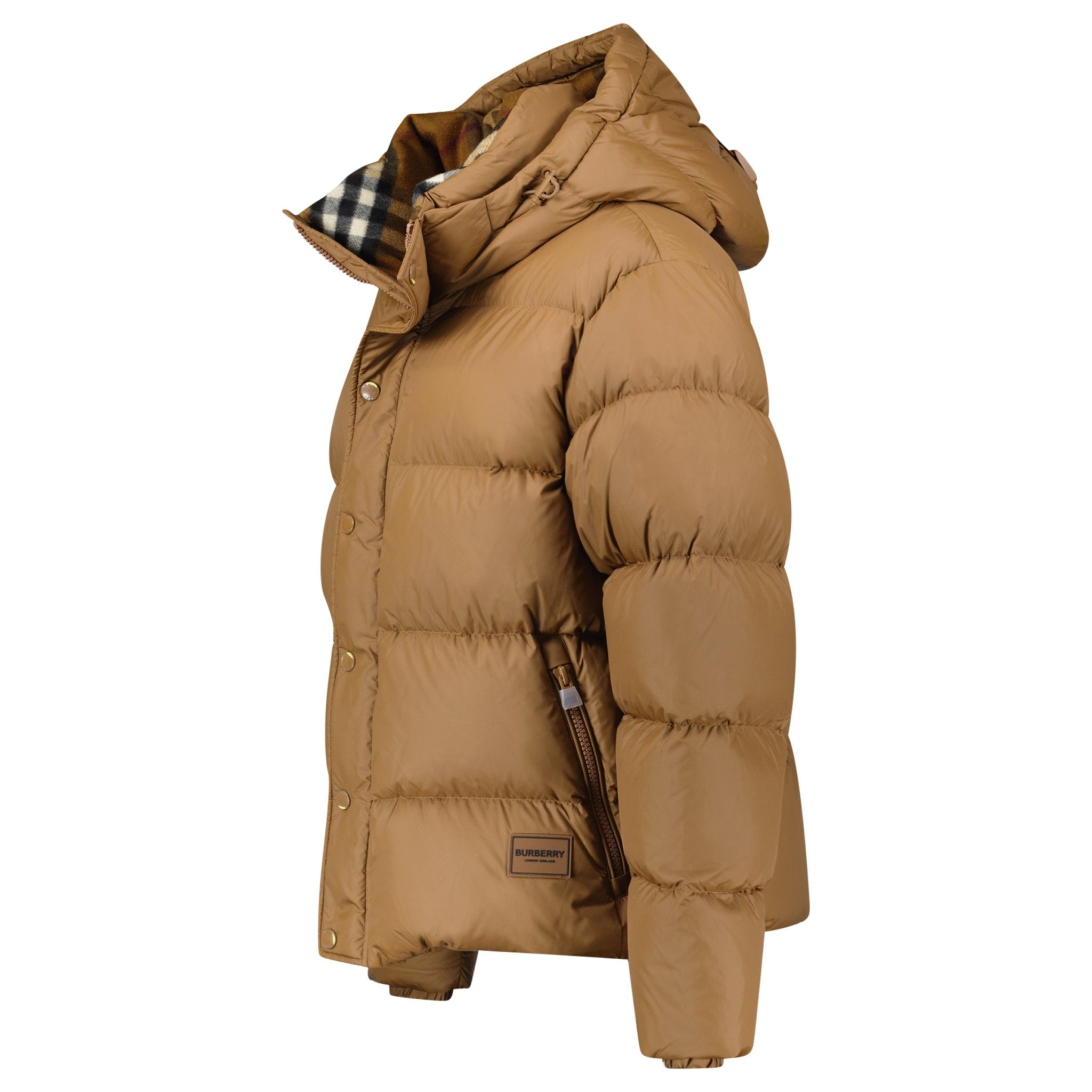 Burberry Halsby Puffer Down Jacket Brown