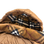 Burberry Halsby Puffer Down Jacket Brown