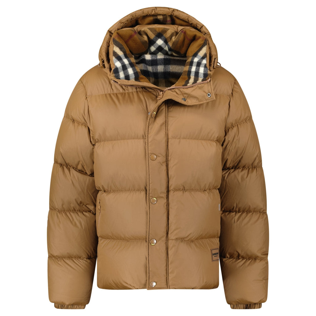 Burberry Halsby Puffer Down Jacket Brown