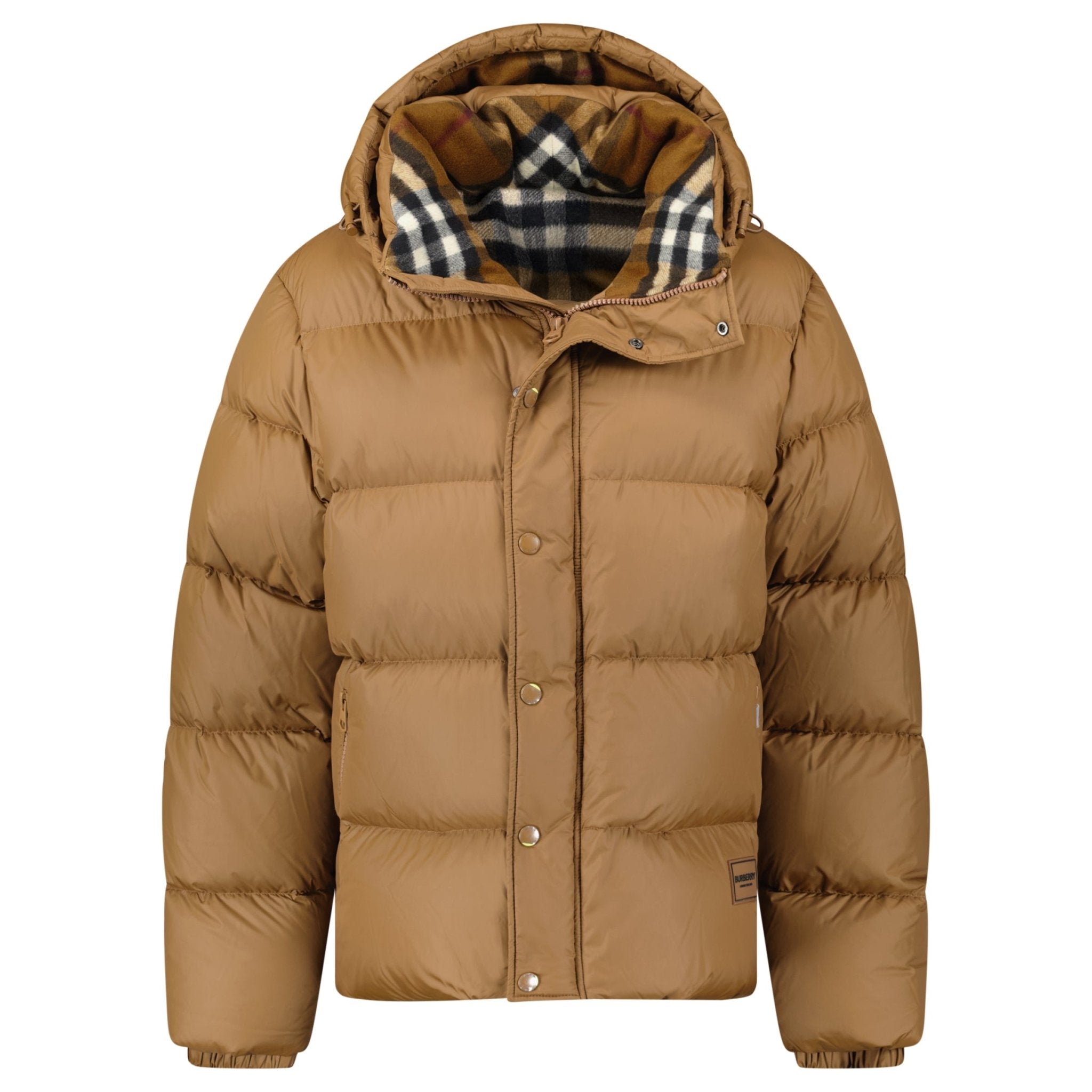 Burberry Halsby Puffer Down Jacket Brown