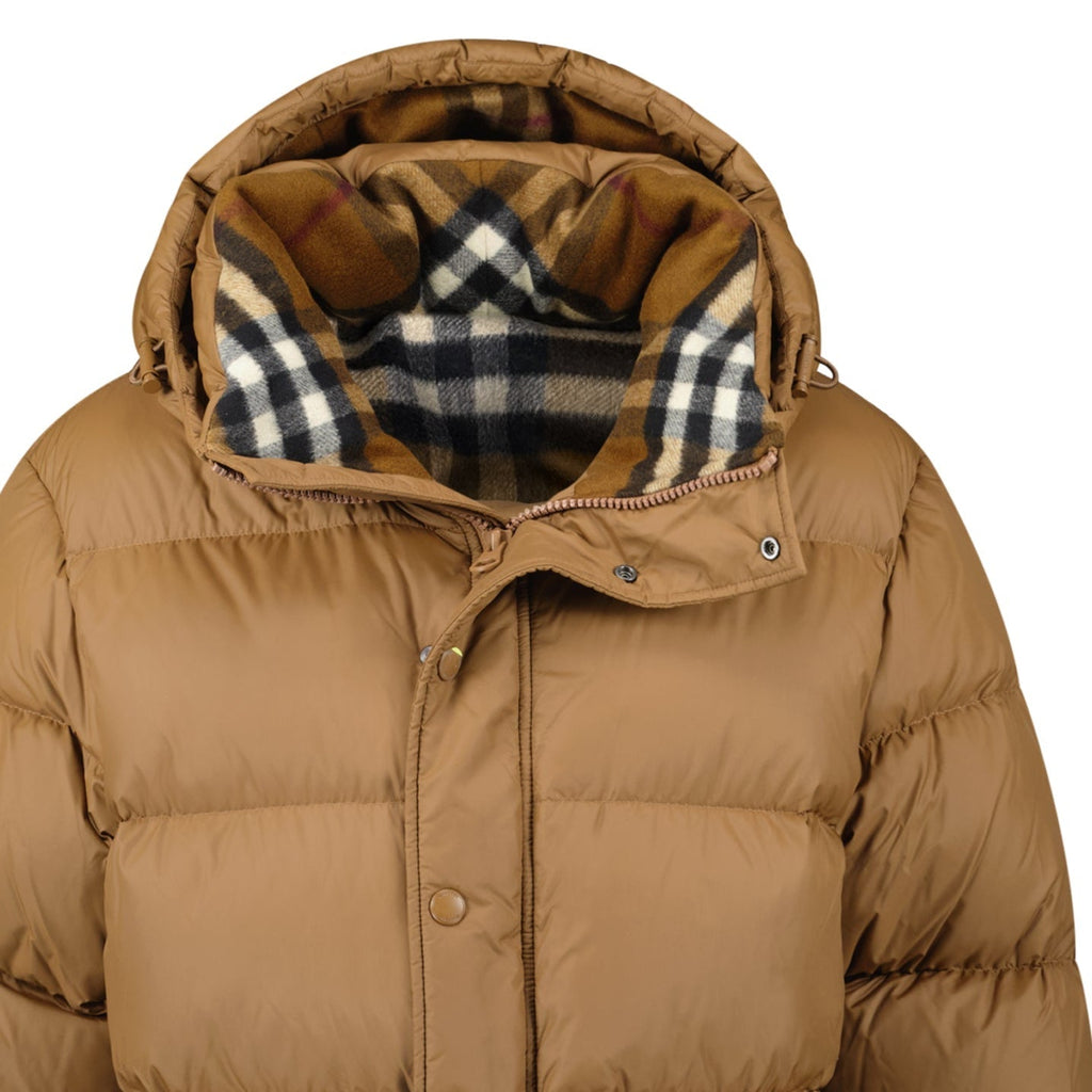 Burberry Halsby Puffer Down Jacket Brown