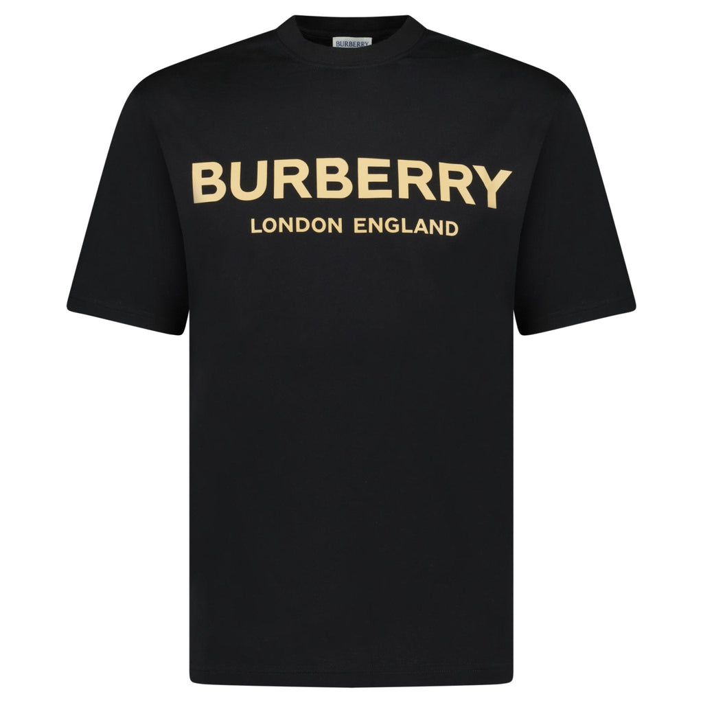 Burberry 'Maud' Logo Print T-Shirt Black