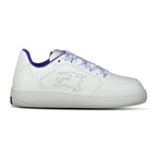 Burberry Stock Leather Sneakers in White