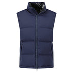 Burberry Technical Nylon Puffer Coat / Gilet in Navy