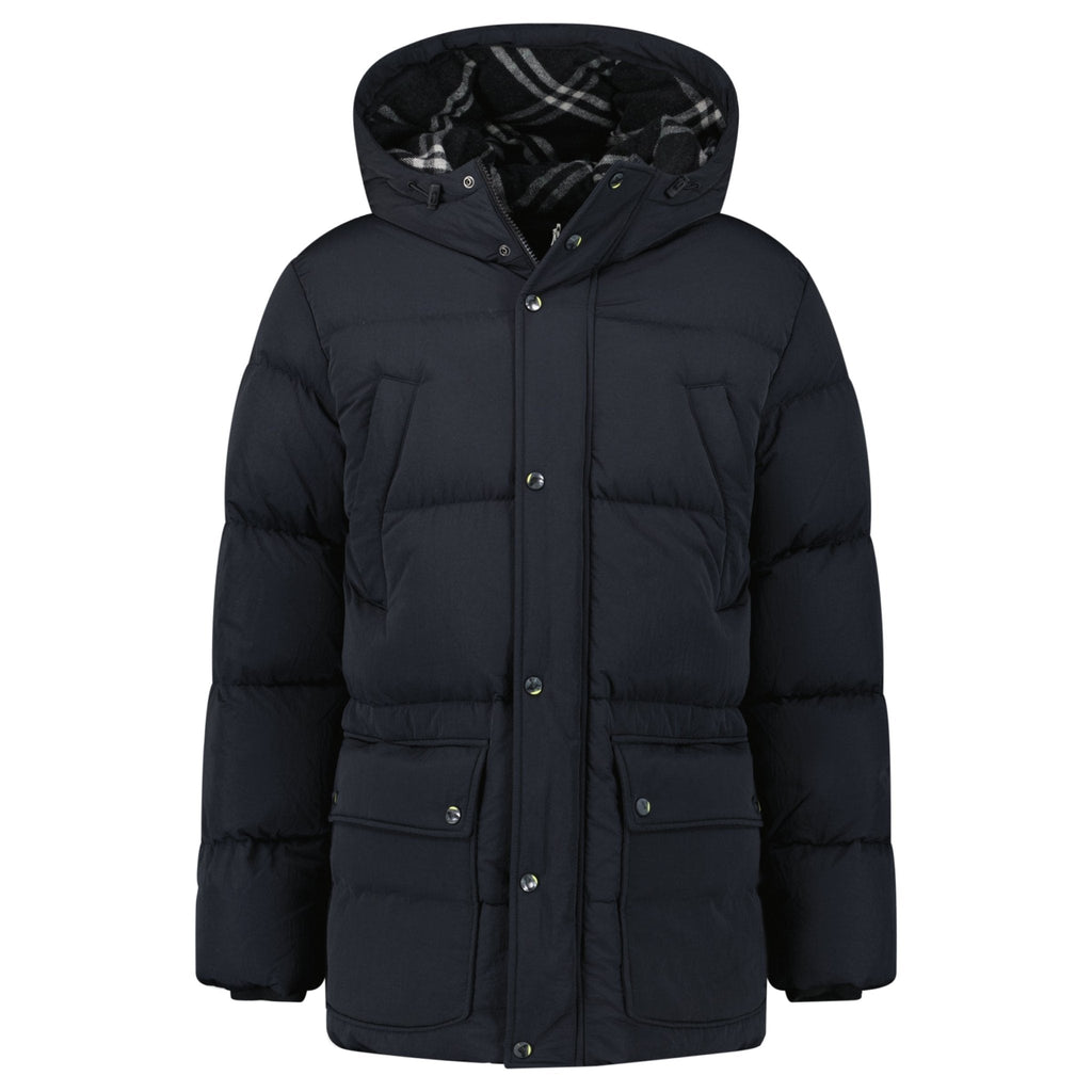 Burberry Technical Nylon Puffer Coat in Black