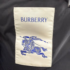 Burberry Technical Nylon Puffer Coat in Navy
