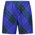 Burberry Check Swim Shorts Blue