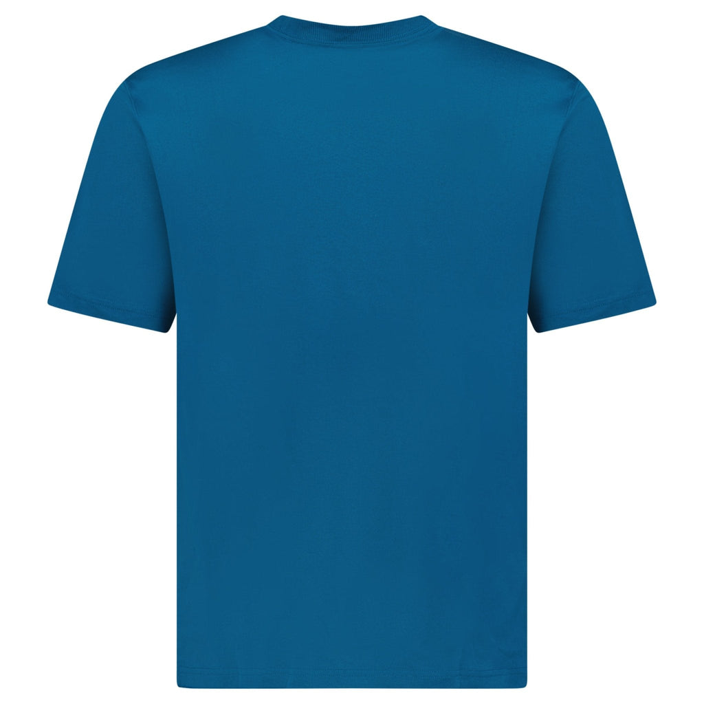 Burberry Ellison Check Print T-Shirt in Pacific Blue