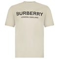 Burberry 'Ellison' Logo Print T-Shirt Lichen