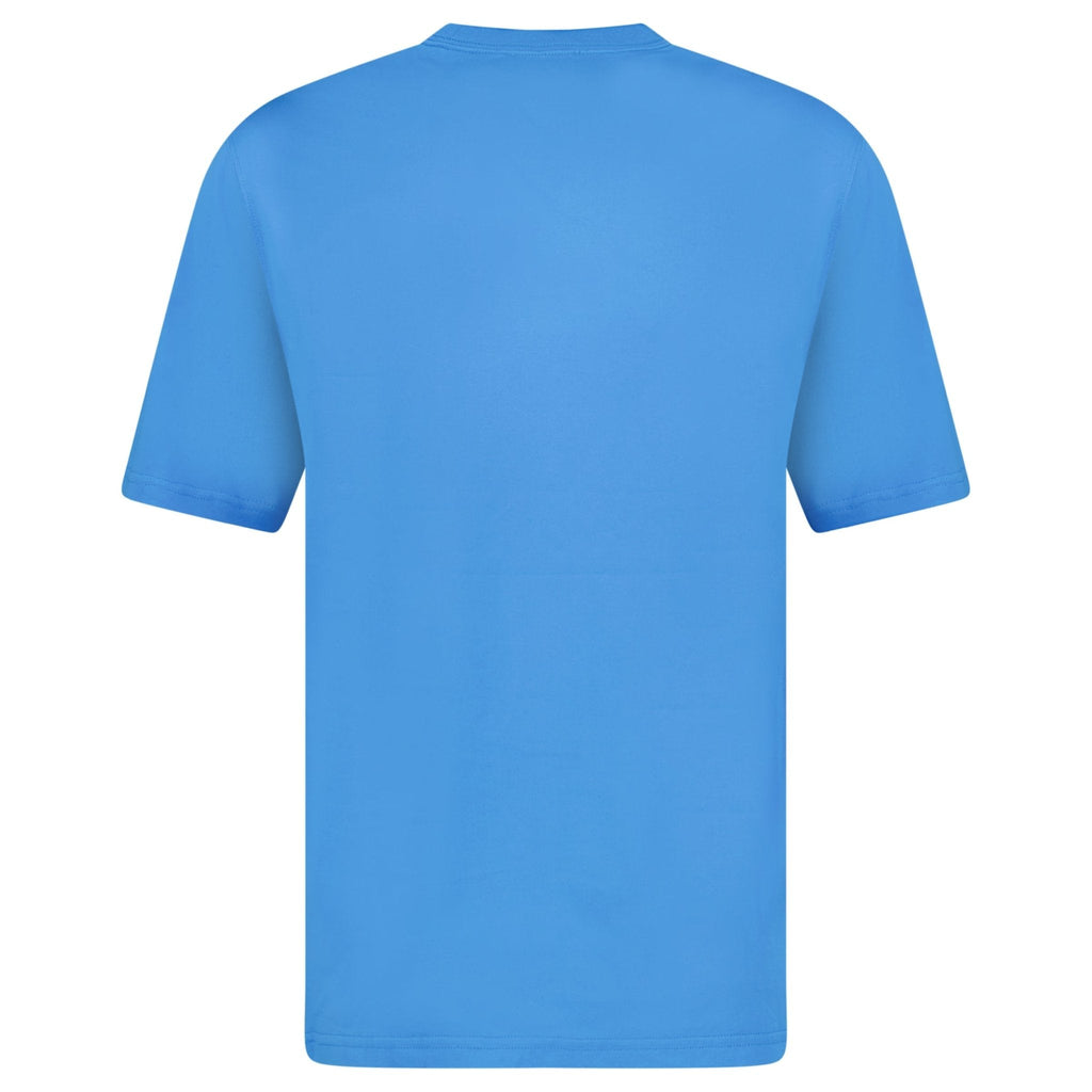 Burberry 'Ellison' London Logo Print T-Shirt Blue