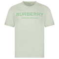 Burberry 'Ellison' London Logo Print T-Shirt Mint Green
