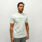 Burberry 'Ellison' London Logo Print T-Shirt Mint Green