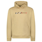 Burberry ‘Farley’ Logo Embroidered Hoodie in Archive Beige