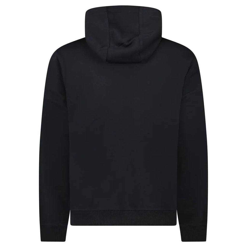 Burberry ‘Farley’ Logo Embroidered Hoodie in Black