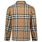 Burberry 'Forres' Diamond Quilted Jacket Taupe Brown