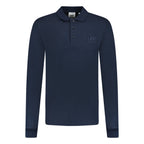 Burberry 'Gateforth' Long Sleeve Polo-Shirt Navy