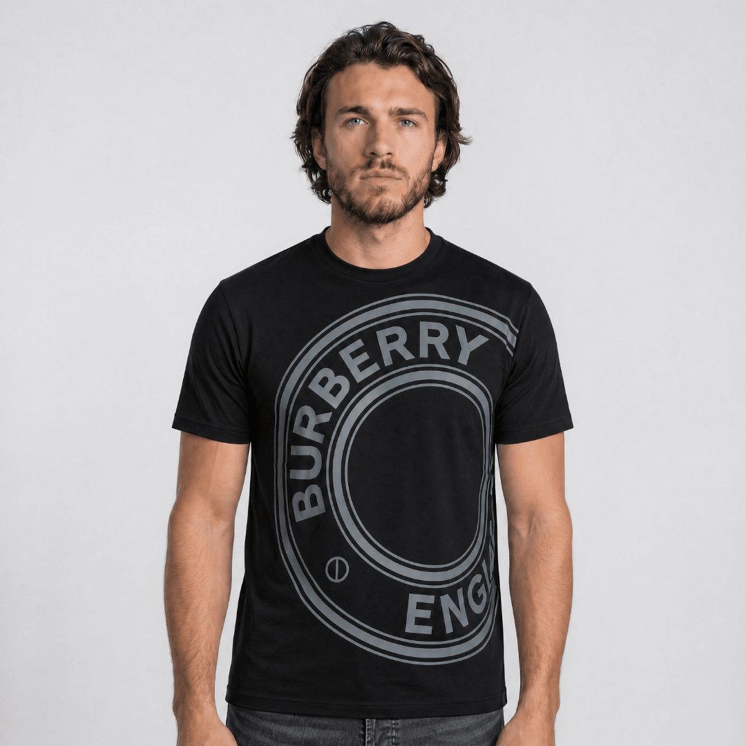 Burberry Graphic Print T-Shirt in Black