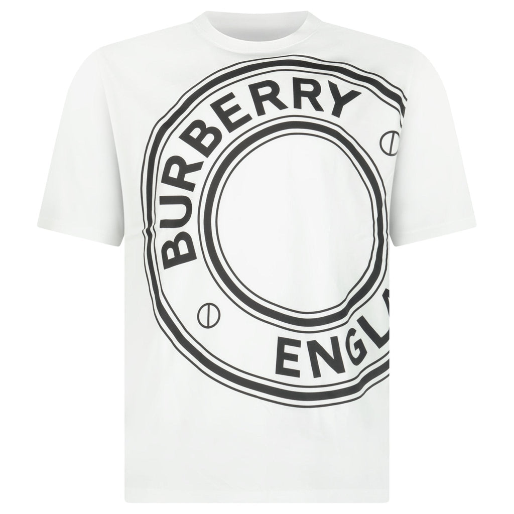 Burberry Graphic Print T-Shirt in White