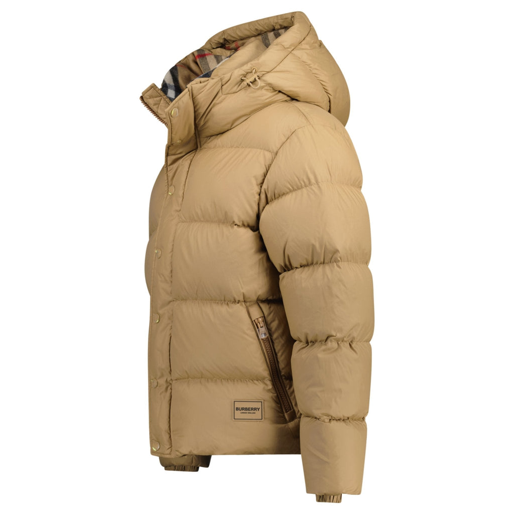Burberry Halsby Down Puffer Jacket Beige