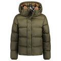 Burberry Halsby Down Puffer Jacket Khaki Green
