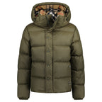 Burberry Halsby Down Puffer Jacket Khaki Green