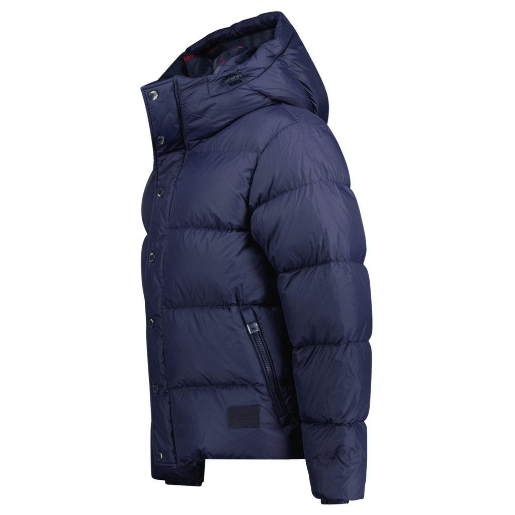 Burberry Halsby Down Puffer Jacket Navy Blue