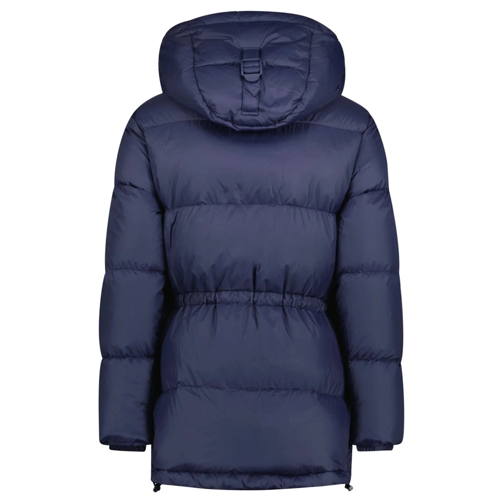 Burberry Haworth Mid Length Down Puffer Jacket Navy