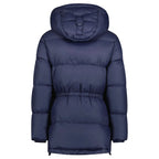 Burberry Haworth Mid Length Down Puffer Jacket Navy