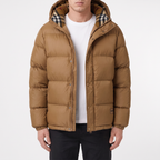 Burberry Halsby Puffer Down Jacket Brown