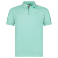 Burberry 'Hartford' Check Placket Polo Summer Mint