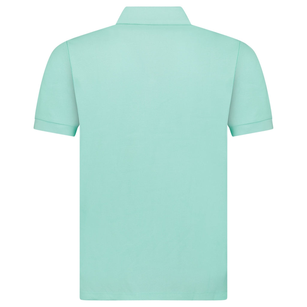 Burberry 'Hartford' Check Placket Polo Summer Mint