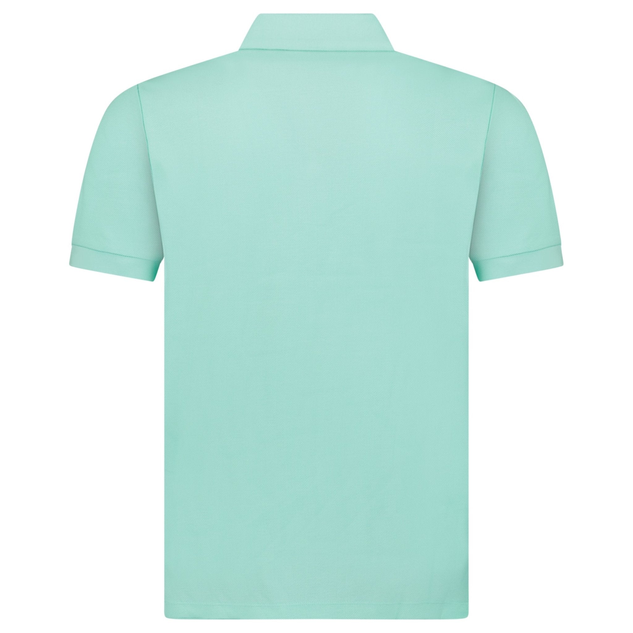 Burberry 'Hartford' Check Placket Polo Summer Mint