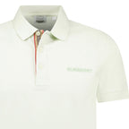 Burberry 'Hartford' Check Placket Polo Pistachio
