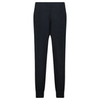 Burberry 'Hunton' Knitted Cuffed Cashmere Sweatpants Black