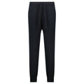 Burberry 'Hunton' Knitted Cuffed Cashmere Sweatpants Black