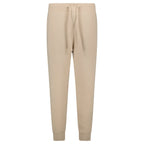 Burberry 'Hunton' Knitted Cuffed Cashmere Sweatpants Soft Fawn Beige