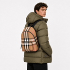 Burberry 'Jeff' Rucksack Signature Check Beige