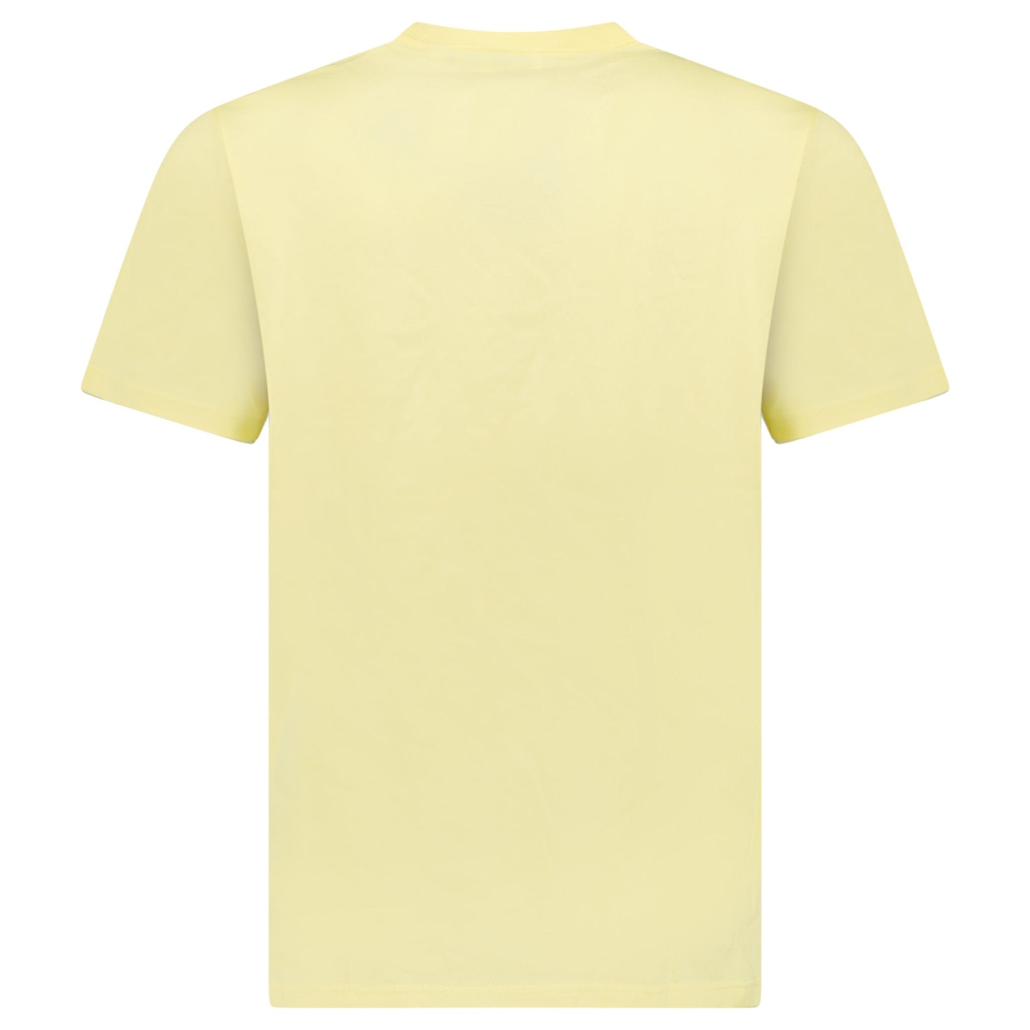 Burberry 'Jenson' Crew Neck Logo T-Shirt Yellow