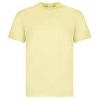 Burberry 'Jenson' Crew Neck Logo T-Shirt Yellow