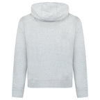 Burberry 'Keira' Logo Hoodie Zip Sweatshirt Grey