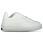 Burberry Leather Padded Trainers in White