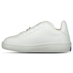 Burberry Leather Padded Trainers in White