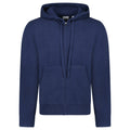 Burberry 'Lindley' Knitted Cashmere Hoodie Navy