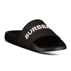 Burberry Logo Tech Furley Sliders Black
