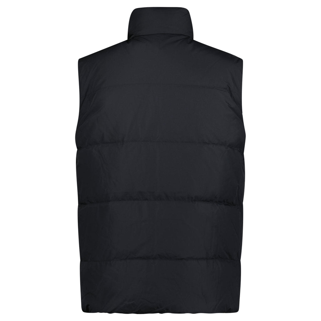 Burberry 'Lowick' Reversible Down Gilet Black & Check