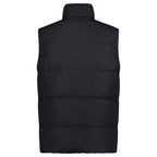 Burberry 'Lowick' Reversible Down Gilet Black & Check