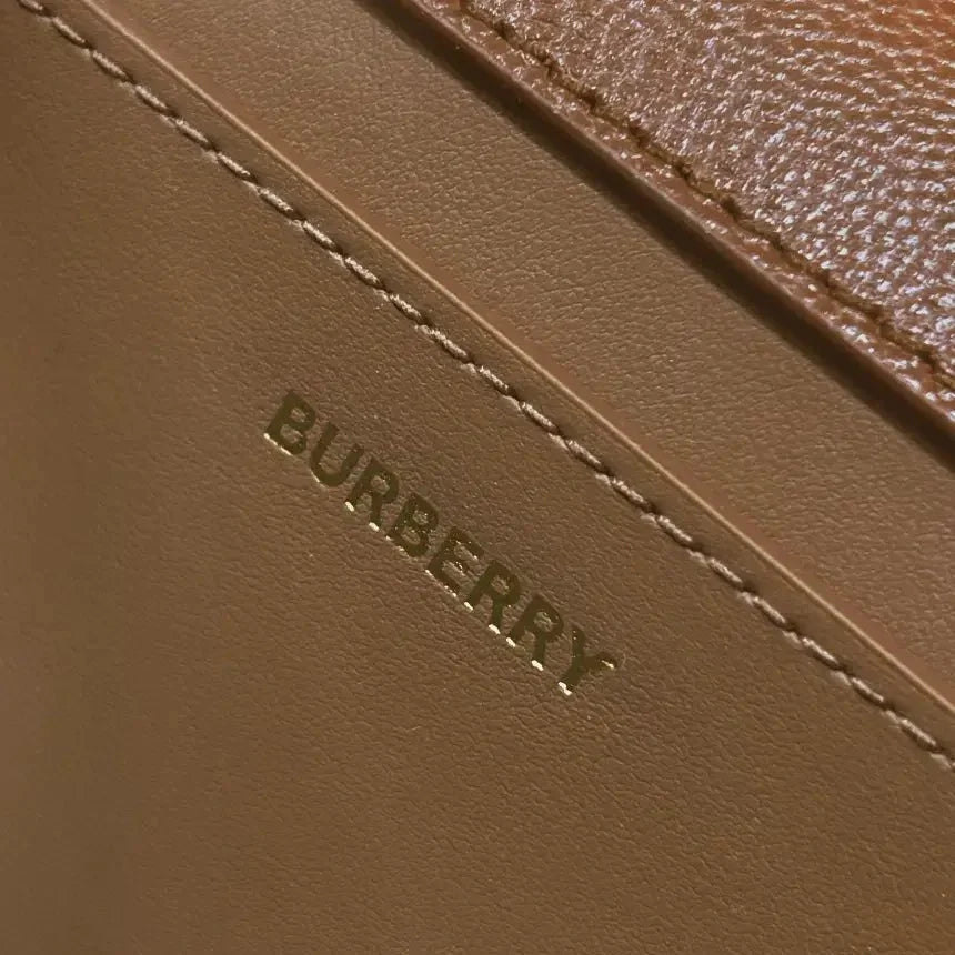 Burberry 'Madison' Leather Shoulder Bag Earth Brown