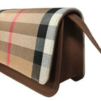 Burberry 'Madison' Leather Shoulder Bag Earth Brown