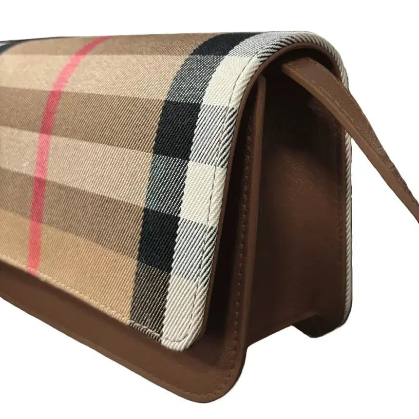 Burberry 'Madison' Leather Shoulder Bag Earth Brown